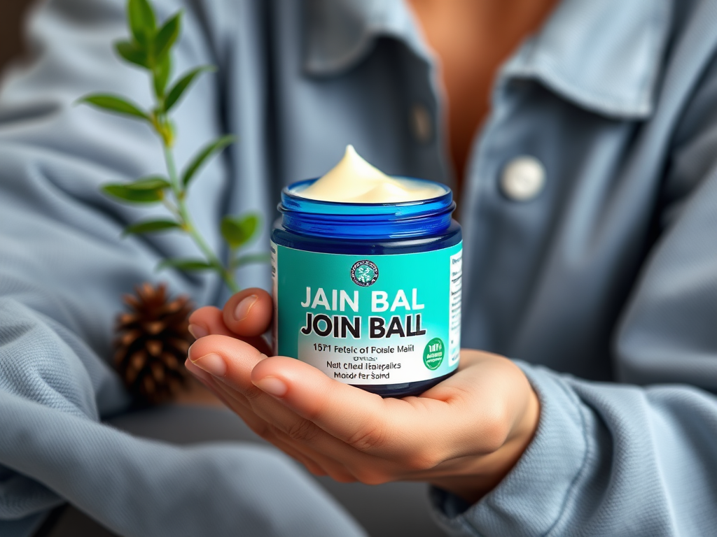 Joint Pain Balm Natural: Effective Ingredients for Fast Relief
